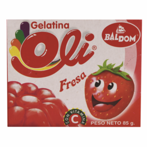 Gelatina Oli de Fresa 3 Oz.