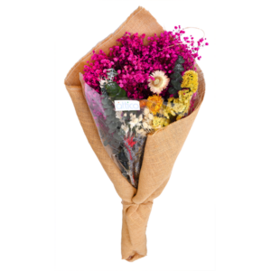 RAMO DE FLORES CF SECAS C/YUTE R0021
