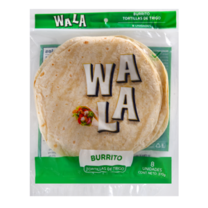 TORTILLA TRIGO BURRITO WALA 8 UND