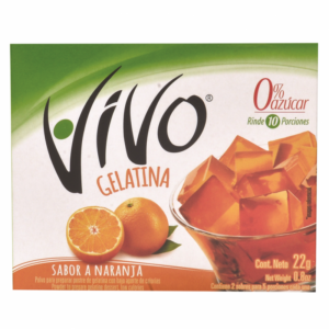 gelatina vivo naranja s a 22 g