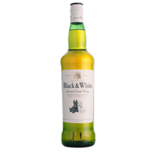 Whisky Black & White 750 ml.