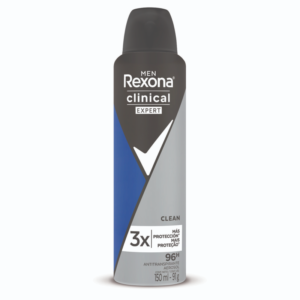 Desodorante Rexona Clinical Aerosol Clean 3x 91 Gr.