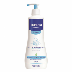 Gel de baño Mustela Bebé suave 500 Ml