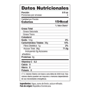 JUGO WALA LIMÓN 32 OZ