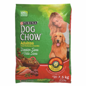 alimento perros Purina Dog Chow Perro Adulto Razas Medianas y Grandes 7.5kg (16.5lb)