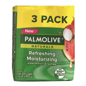 JABÓN PALMOLIVE SANDIA & LYCHEE 3 PACK
