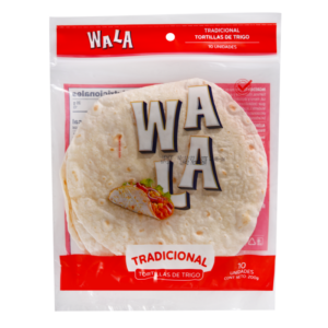 TORTILLA TRIGO TRADICIONAL WALA 10 UND